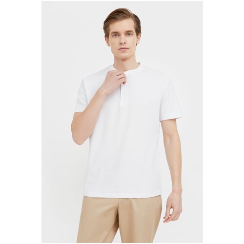 фото Поло finn flare bas-20007 размер 2xl, белый (201)