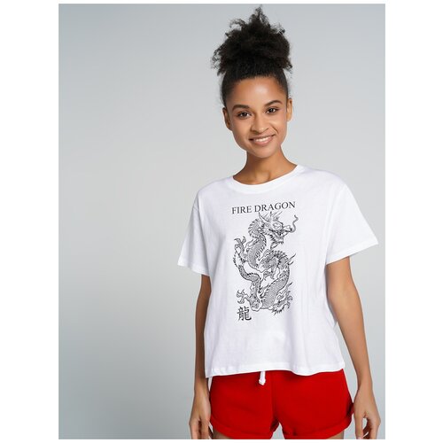 фото Футболка с кор.рукавом твое 74994 размер s, белый, women