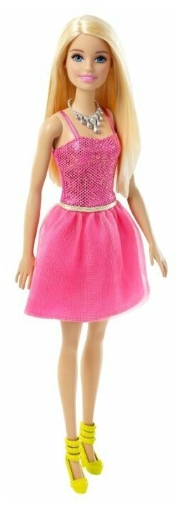 Barbie Кукла Блондинка Сияние моды цвет платья розовый