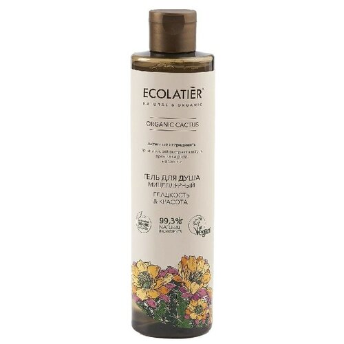 Ecolatier Гель для душа Мицеллярный Гладкость  ORGANIC CACTUS 350мл