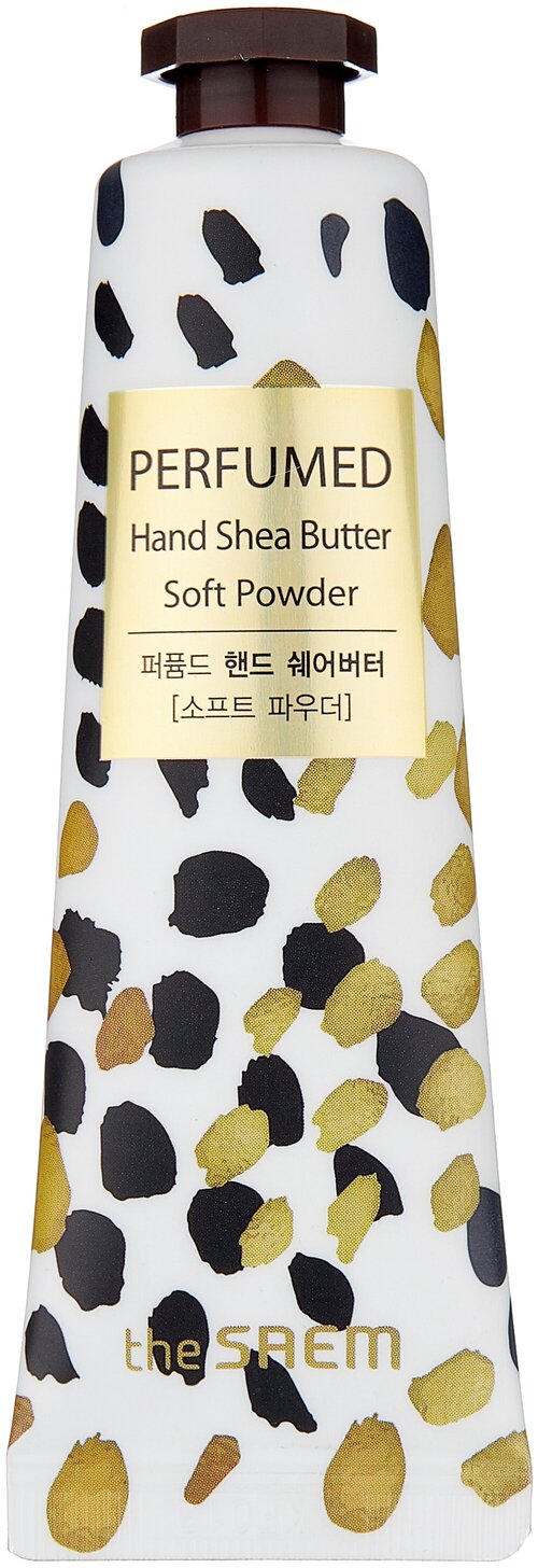 The Saem Крем-масло для рук Perfumed hand shea butter Soft powder, 30 мл