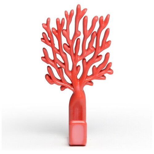 фото Крючок "coral", цвет: красный qualy
