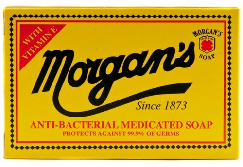 Morgans Мыло антибактериальное лечебное, 80 г