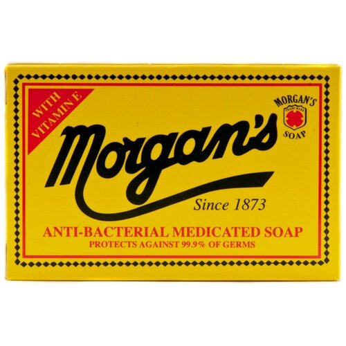 Morgans Мыло антибактериальное лечебное, 80 г