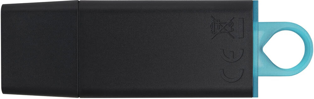 USB Flash Drive Kingston DataTraveler Exodia 64 ГБ, 1 шт, черный/голубой