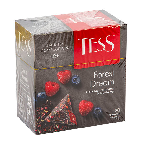 Чай черный Tess Forest Dream 20 пирамидок
