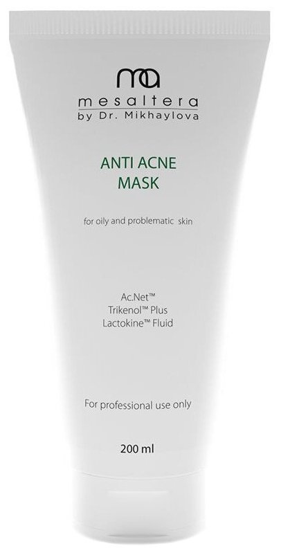 MESALTERA by Dr. Mikhaylova Anti Acne Mask для жирной и проблемной кожи, 200 мл