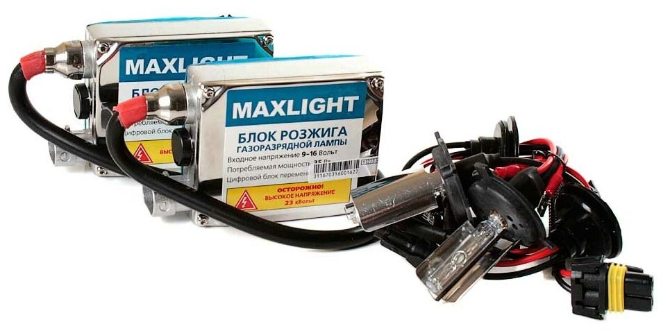 MAXLIGHT Комплект ксеноновый MAXLIGHT 5000K 12V H4 35W 2  KMM LCL H45-000