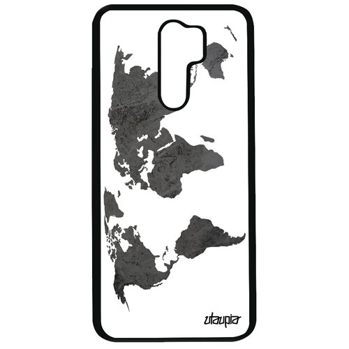 фото Чехол для телефонов redmi 9, "карта мира" страна глобус utaupia