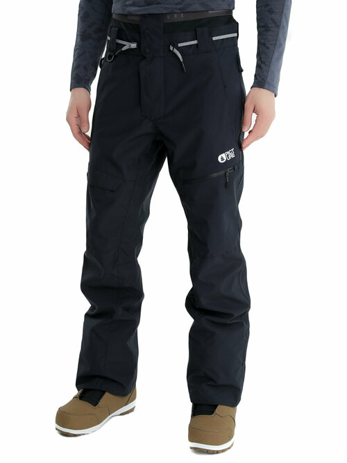 брюки для сноубординга Picture Organic, карманы, мембрана, водонепроницаемые, размер XL, синий