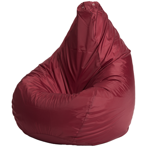 фото Пуффбери кресло-мешок груша оксфорд xxl бордовый оксфорд