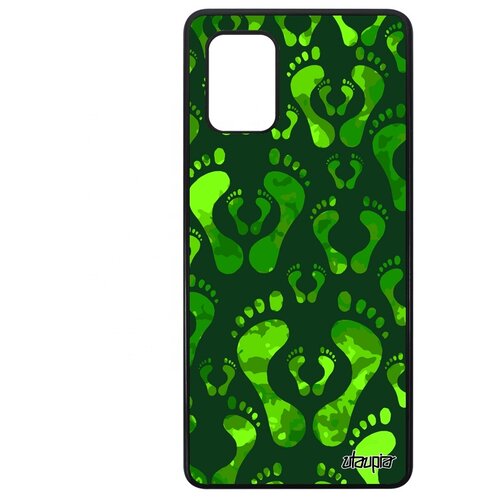 фото Чехол для мобильного galaxy a71, "след стопы" шажок отпечаток utaupia