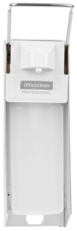 Диспенсер для жидкого мыла OfficeClean Professional, локтевой, белый, наливной, 0,5л - фотография № 2