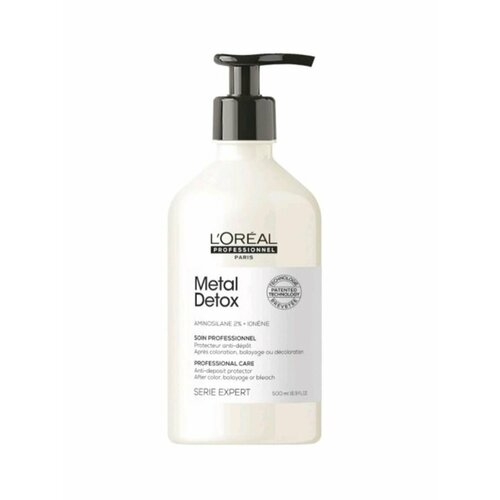 Loreal Metal Detox Кондиционер для восстановления 500 мл