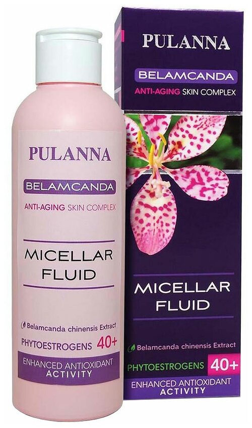 PULANNA Мицеллярная вода с Беламкандой - Micellar Fluid 200мл