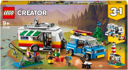 Конструктор LEGO Creator 31108 Отпуск в доме на колесах, 766 дет.