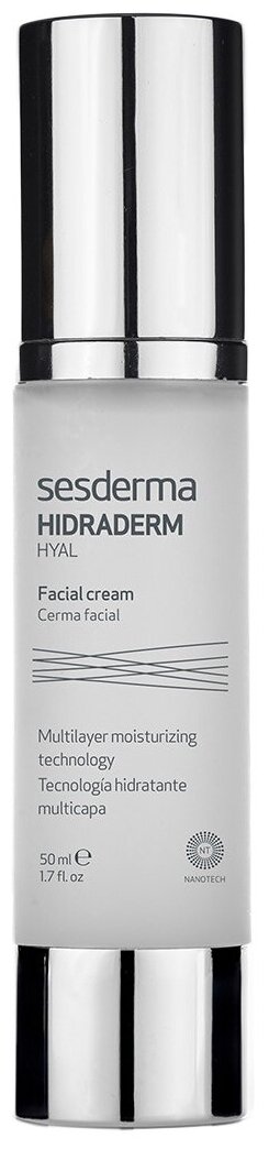 SesDerma Hidraderm Hyal Facial Cream Крем увлажняющий для лица, 50 мл