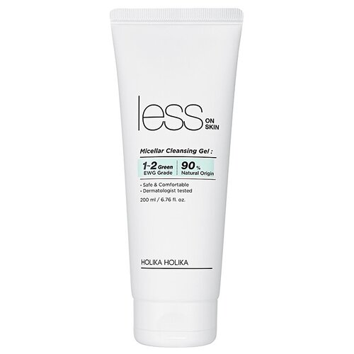 Мицеллярный гель Less On Skin Micellar Cleansing Gel Holika Holika, 200 мл