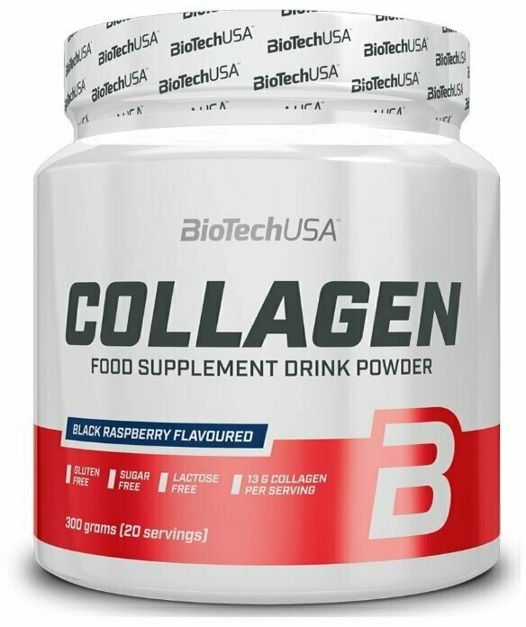 Collagen BioTech 300 gr, 20 порции(й), ежевика