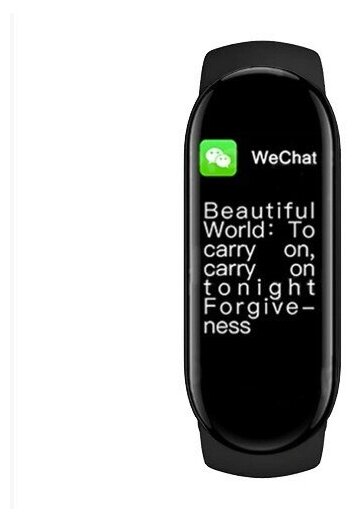 Фитнес-браслет M6, черный