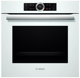 Электрический духовой шкаф Bosch HBG634BW1, белый