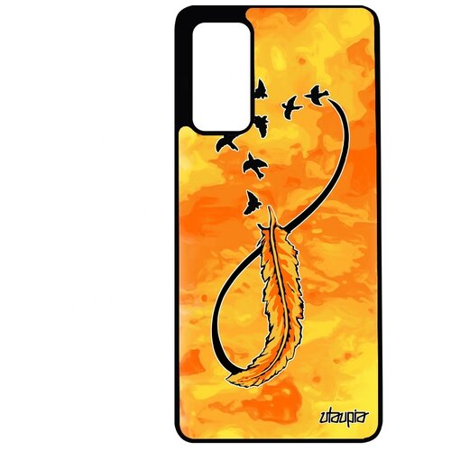 фото Чехол на смартфон galaxy s20fe, "бесконечность" перо любовь utaupia