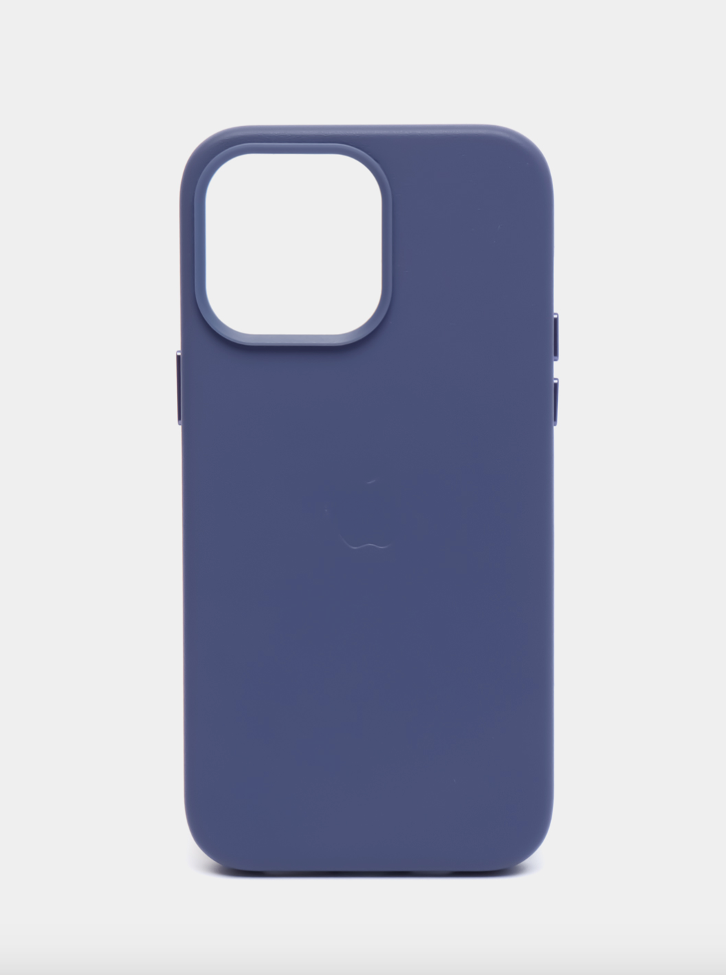 Синий Кожаный чехол Leather Case для iPhone 11 с функцией MagSafe