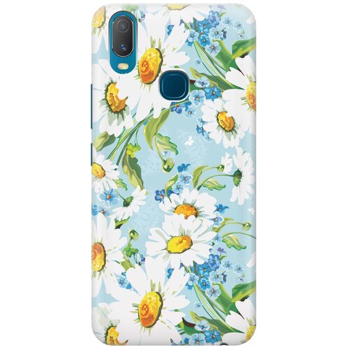 фото Cиликоновый чехол на vivo y11 / виво у11 с принтом "поле ромашек" gosso