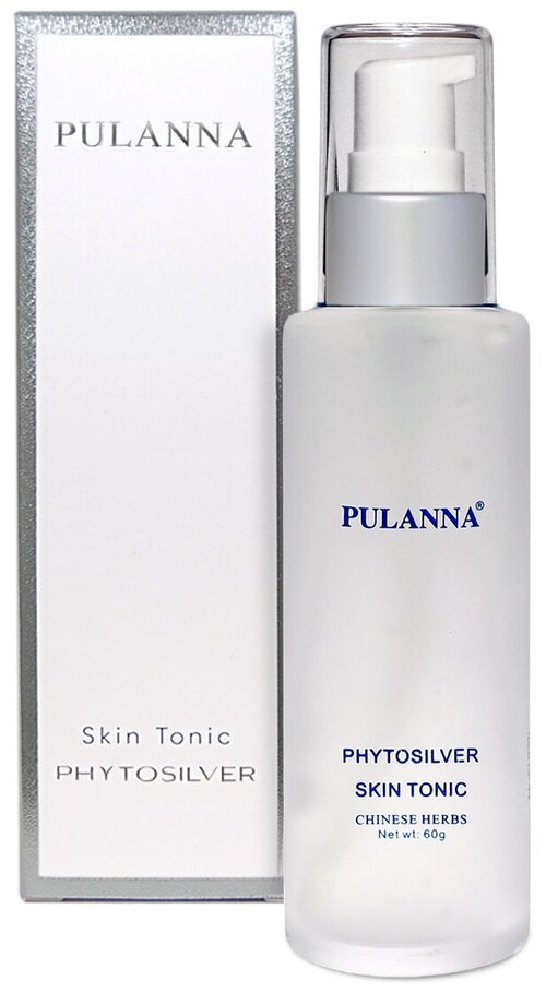 PULANNA Тоник для лица с Био-Серебром - Phytosilver Skin Tonic 60г