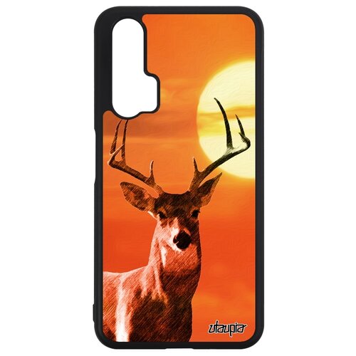 фото Чехол на мобильный nova 5t, "олень" лес косуля utaupia