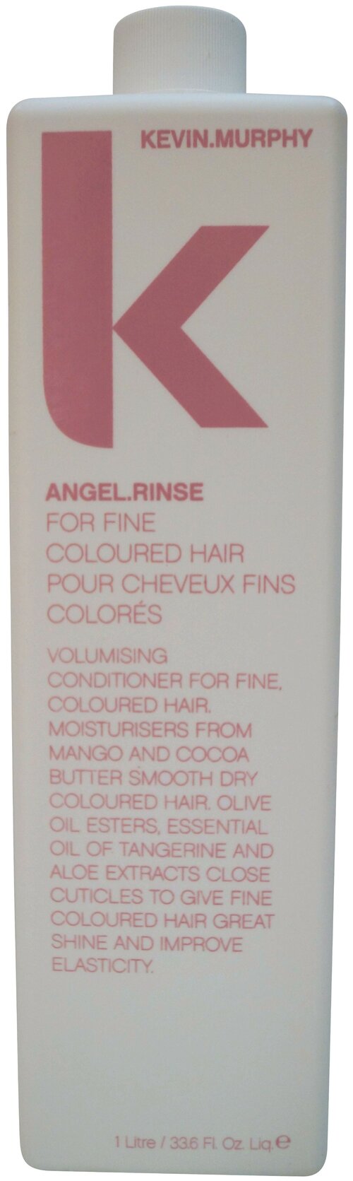 Kevin.Murphy бальзам-кондиционер для волос Angel.Rinse для деликатного ухода за цветом,  Жидкий Шелк, 1000 мл