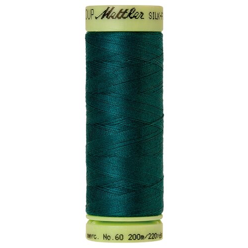 Нить для машинного квилтинга SILK-FINISH COTTON 60, 200 м 100% хлопок 0359 Shaded Spruce ( 9240-0359 )