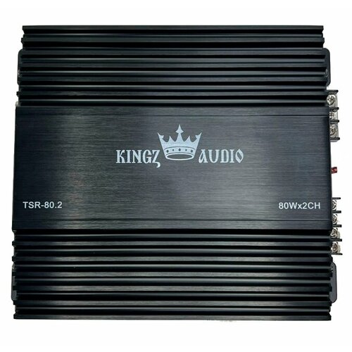 Усилитель автомобильный 2 канальный Kingz Audio TSR 802 звука для колонок автоусилитель автозвук для машины двухканальный 490000₽