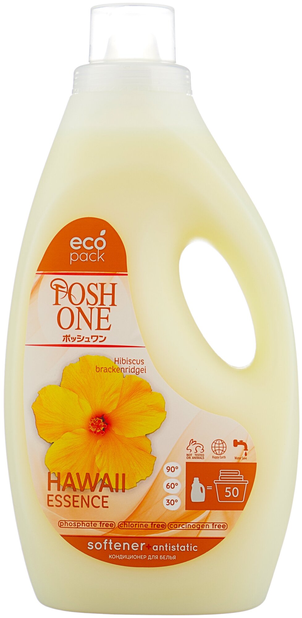 Posh One Кондиционер для белья Hawaii Essence, 2 л