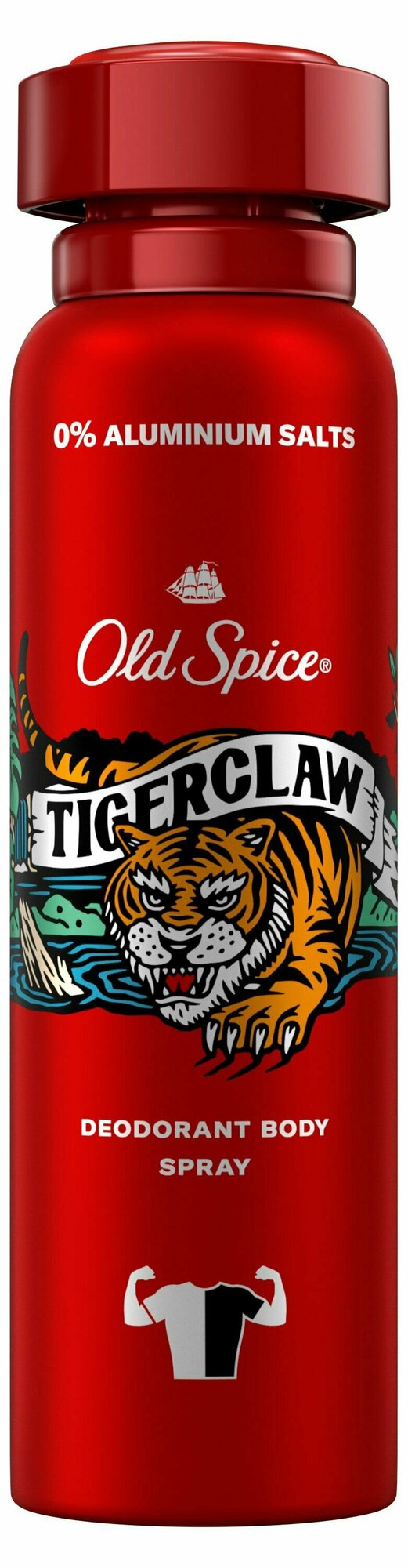 Old Spice Дезодорант спрей Tigerclaw, 150 мл, 100 г