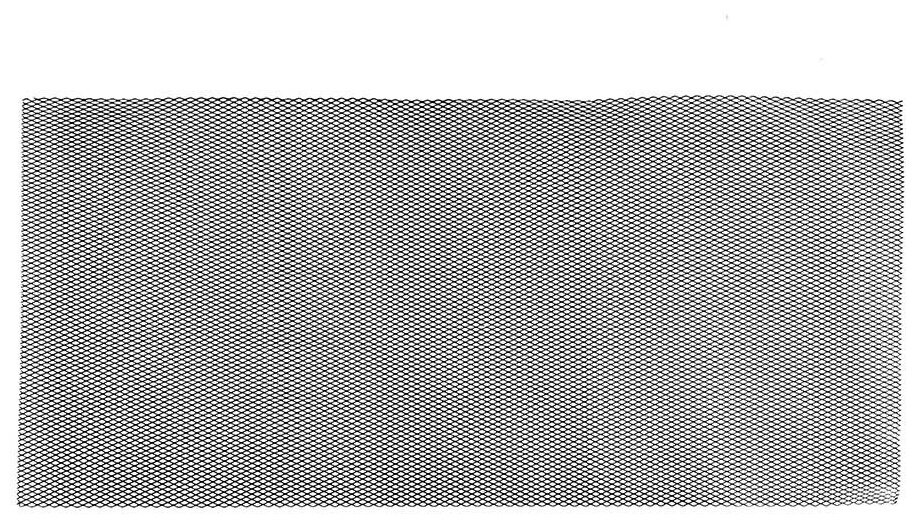 Сетка декоративная на решетку радиатора MESHMSK черная R12 ромб 1000х500 SB-125011