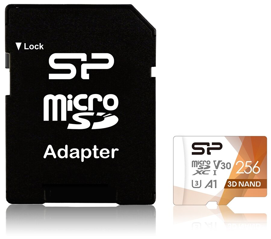 Карта памяти Silicon Power Superior Pro microSDXC Colorful UHS Class 3 Class 10