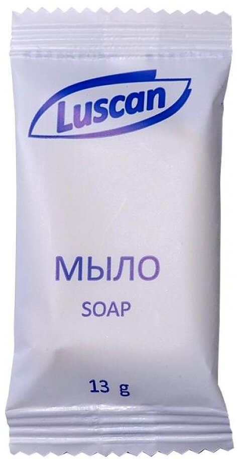 Luscan Мыло кусковое Для гостиниц парфюм, 500 уп., 13 г