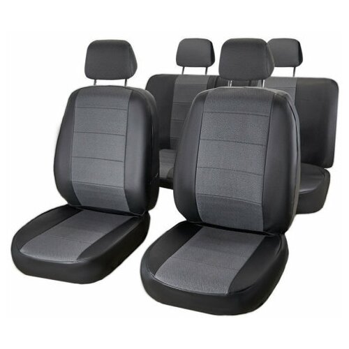 Комплект универсальных чехлов из экокожи с перфорацией, 11 предметов