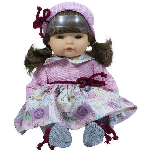 Купить Кукла Berjuan Claudia Брюнетка с косичками, 38 см, 773