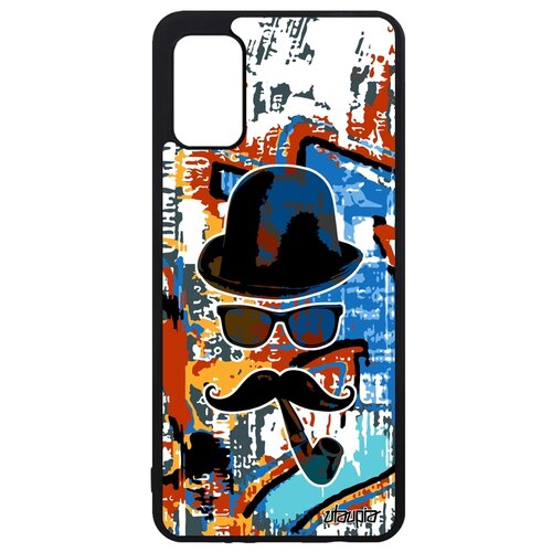фото Чехол для телефона samsung galaxy a41, "мистер усы" чарли utaupia