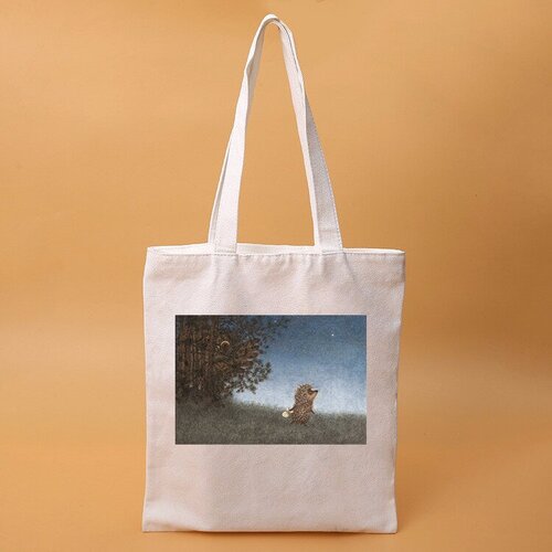 фото Сумка , текстиль, белый, бежевый огненная птица