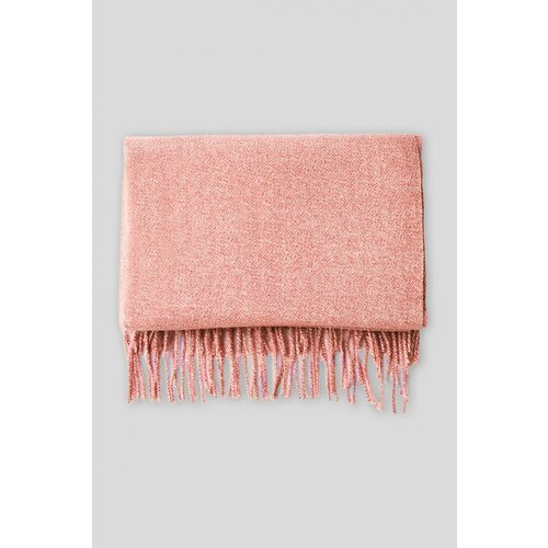 фото Шарф baon, one size, коричневый, розовый