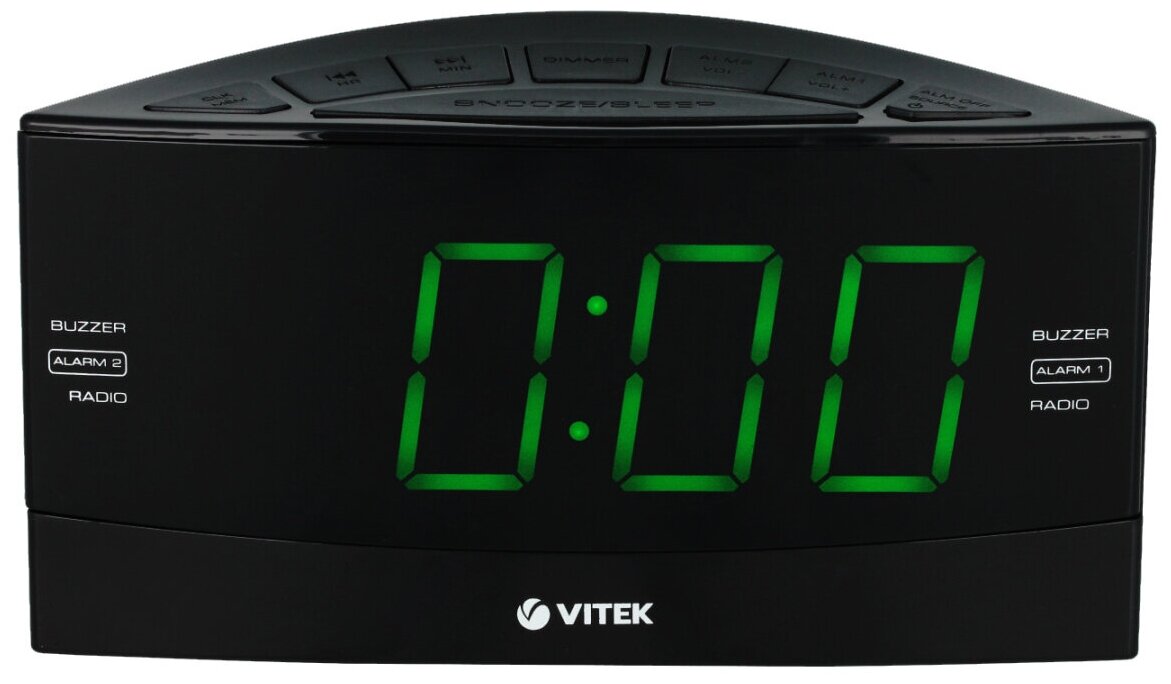 Часы -радио Vitek VT-6603 Черн VT-6603 .