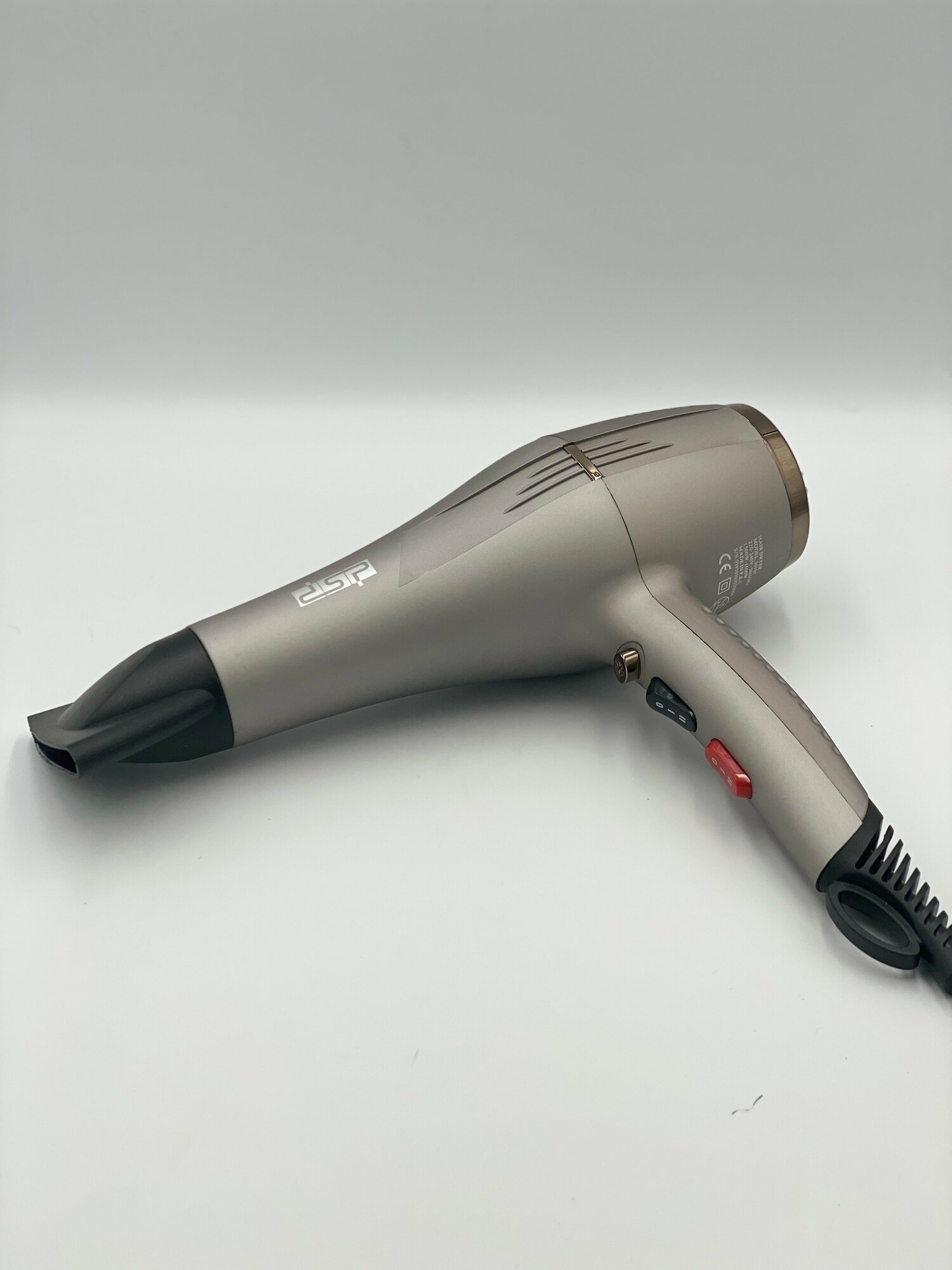Супермощный профессиональный фен для волос с насадками с диффузором DSP 30103 1600w - фотография № 8