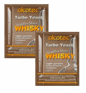 Дрожжи спиртовые Alcotec Whisky Turbo, 2 шт. 146 гр.