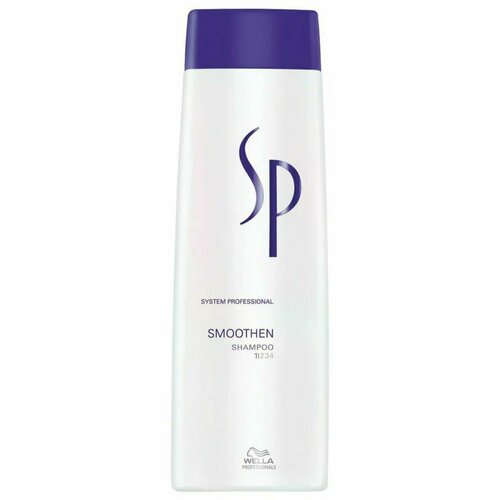 Wella SP Smoothen Shampoo - Шампунь для гладкости волос 250 мл sagitta шампунь для гладкости волос beauty base sm shampoo smoothen 250 мл
