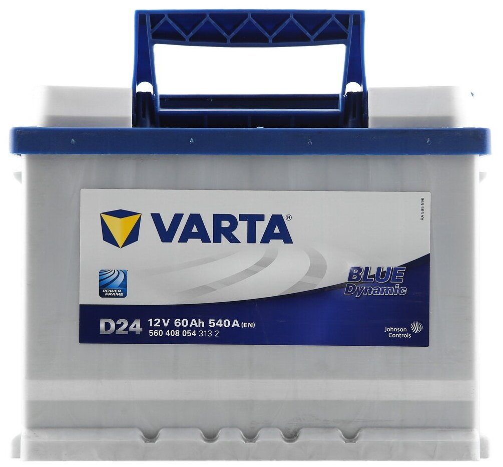 Аккумулятор для спецтехники VARTA Blue Dynamic D24 (560 408 054) 242х175х190