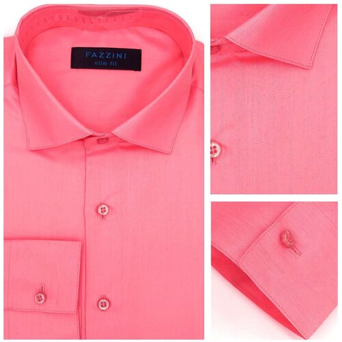 Рубашка Fazzini, размер 3XL, розовый