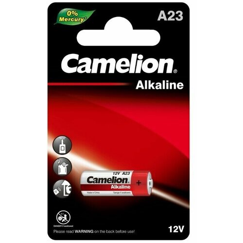 Батарейка Camelion A23-BP1, LR23, 1шт.